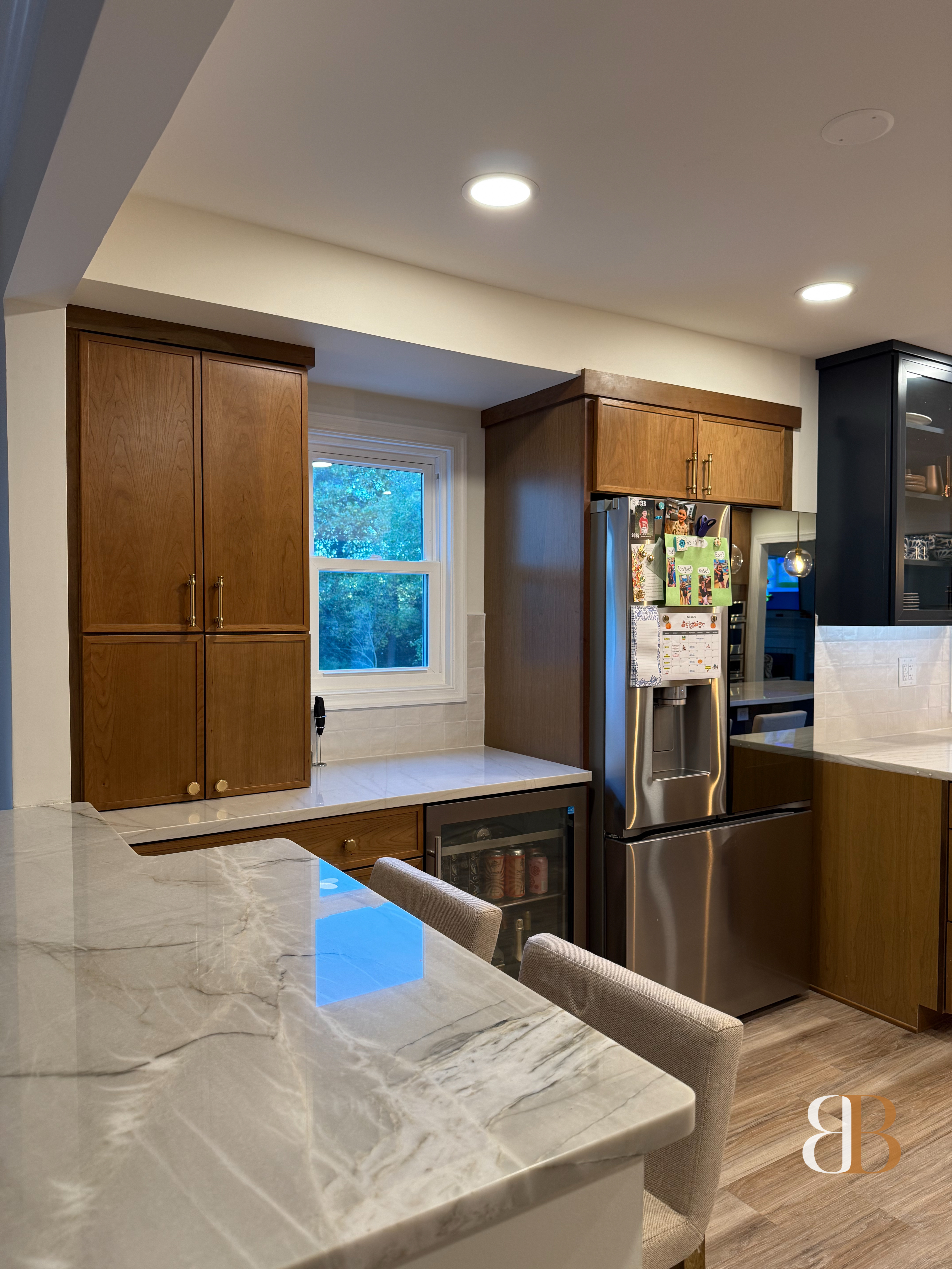 Transitional kitchen remodel in Newtown by B&B Associates Creations — photo 2